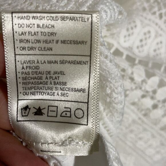 Bb Dakota Elissa Crochet Fit and Flare Dress Size 2 - Picture 9 of 12